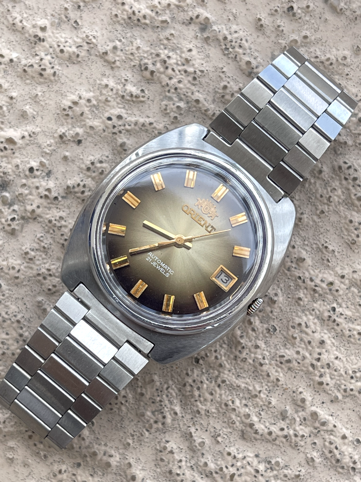ORIENT 21 JEWELS AUTOMATIC G487603-7APT JAPAN MEN'S FULL WORKING ORIENT 21 JEWELS AUTOMATIC G487603-7APT JAPAN MEN'S FULL WORKING