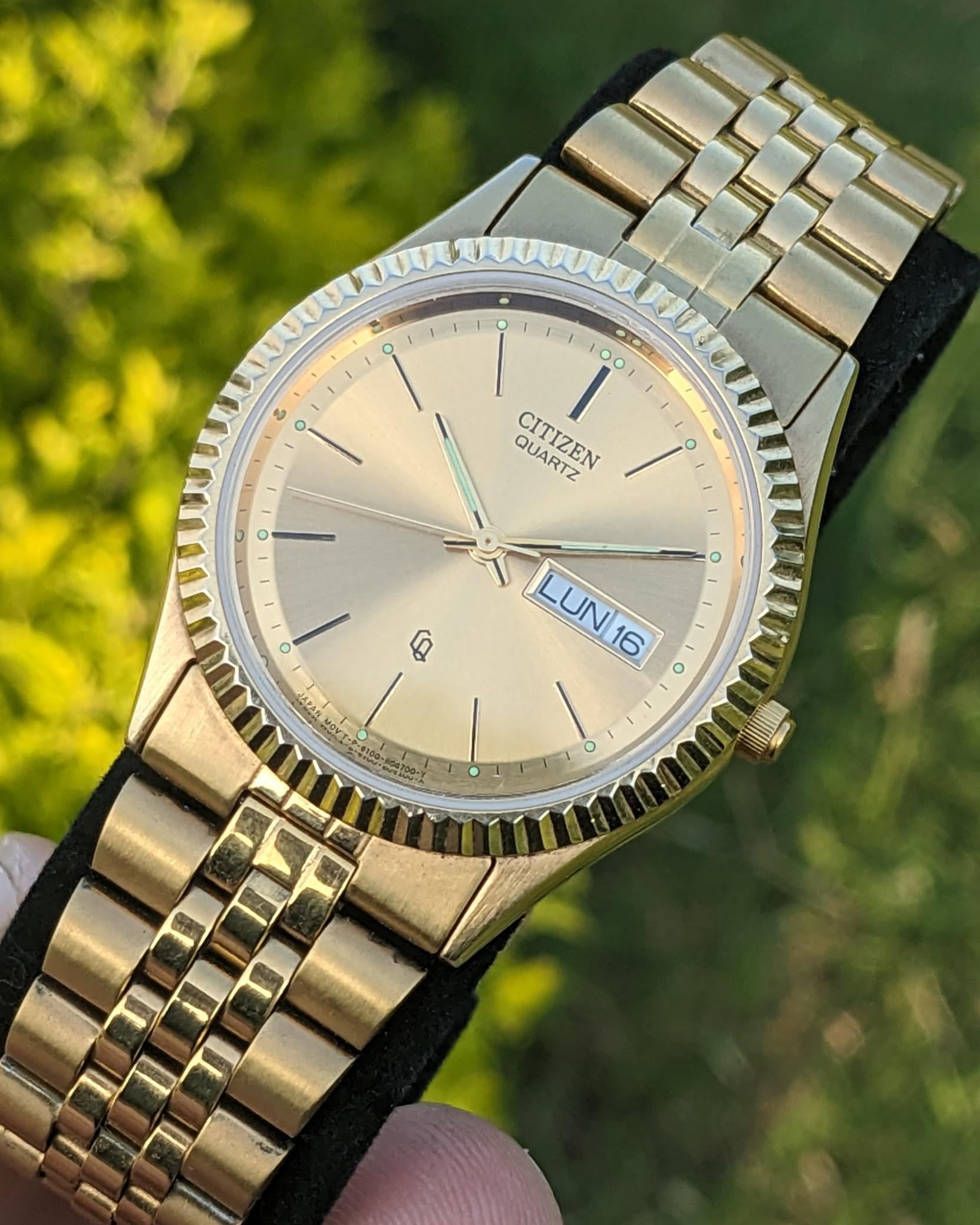 Citizen rolex outlet homage