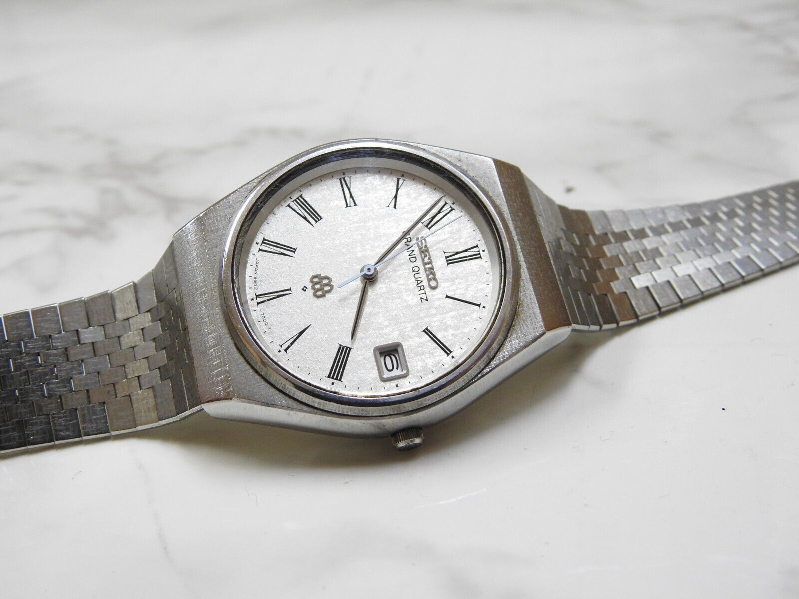 NEAR MINT】 Vintage Seiko Grand Twin Quartz 9942-7000 JDM Watch