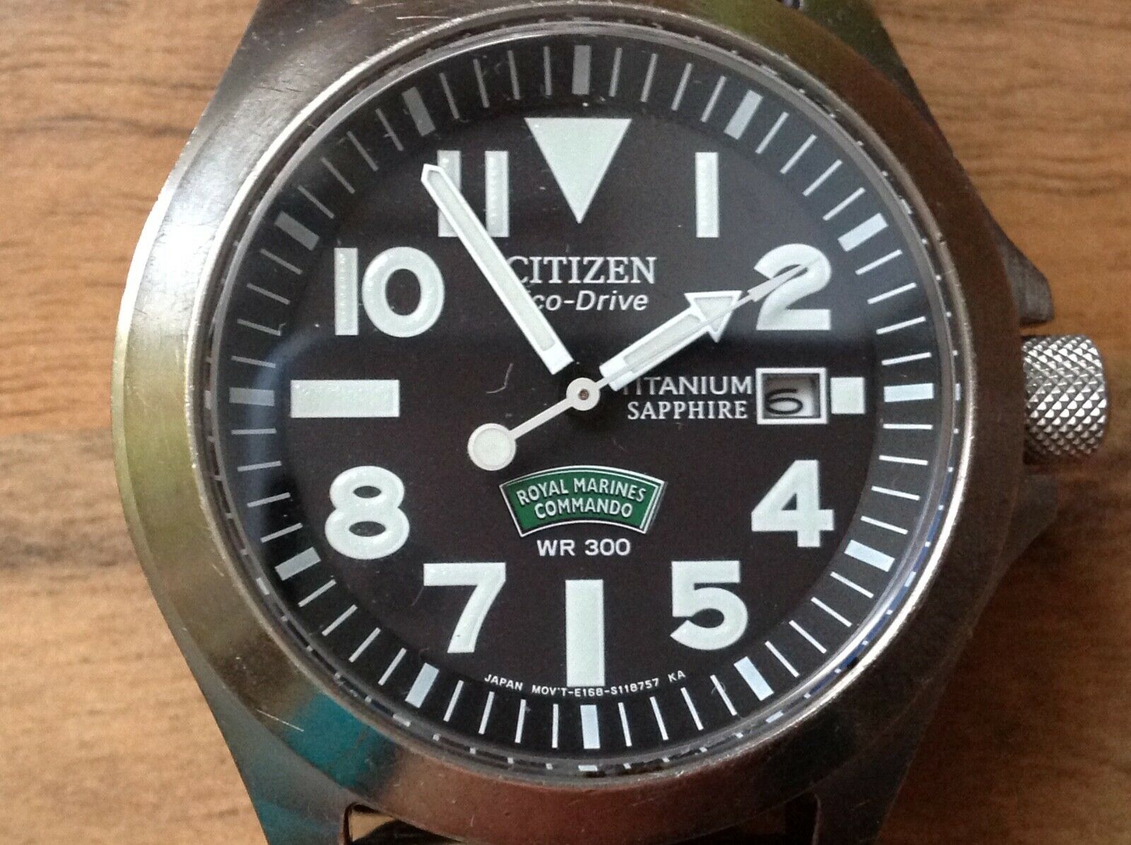 CITIZEN  MARINES COMMANDO英国海兵隊300WR 1e711b94-57b4-4376-b135-