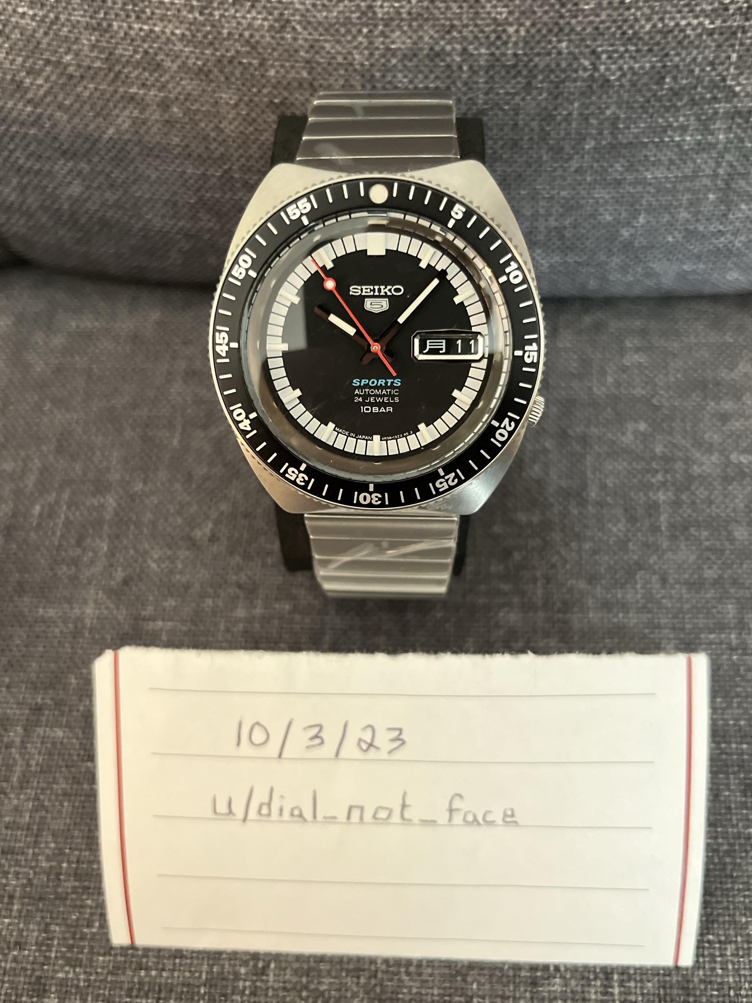 WTS] Seiko SBSA223 w/Kanji day wheel (JDM ver of SRPK17) Limited