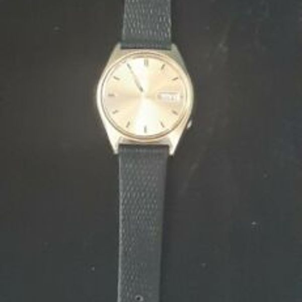 Vintage Seiko Gold Tone Automatic Day Date Watch 6309 8679 A2 | WatchCharts