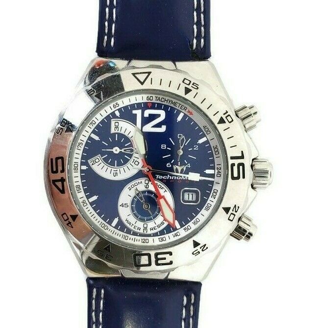 時計 TECHNOMARINE SPORT chronograph TMY02 New TechnoMarine Sport Chronograph Black Men's Watch | eBay