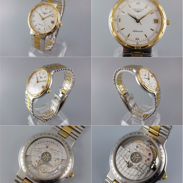 SOLD All original vintage 1980s LONGINES Conquest Las Vegas automatic ...