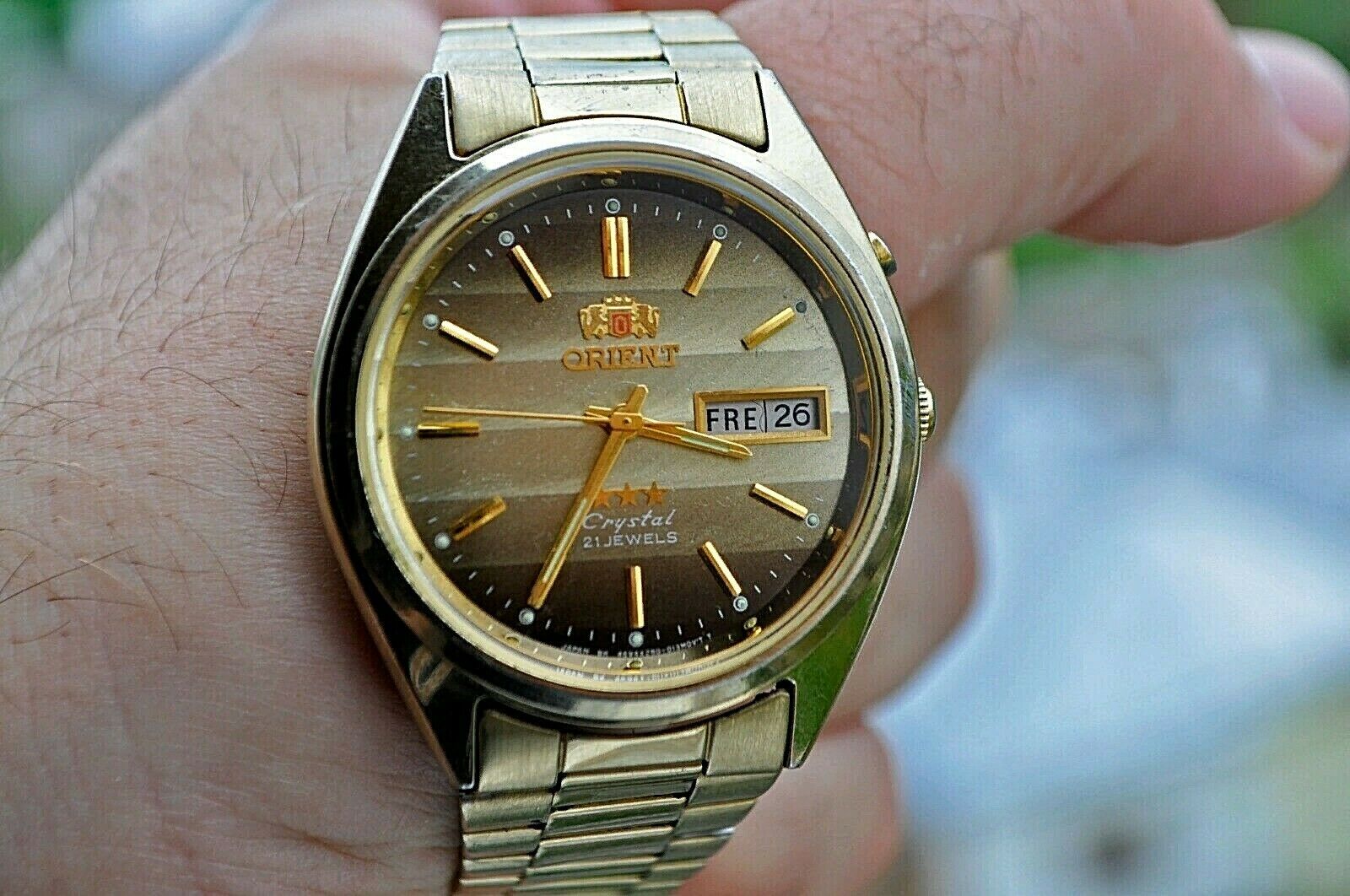 Orient 3 hotsell star gold