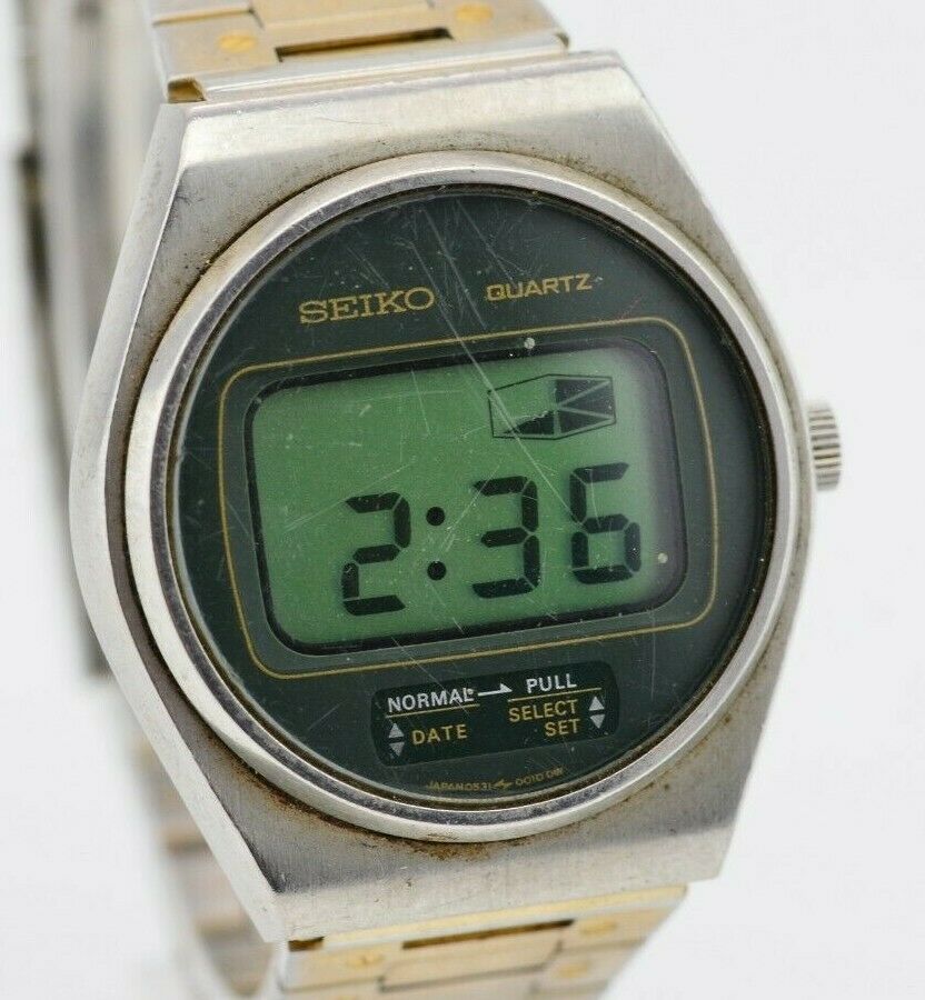 Vintage Mens Seiko Quartz Digital Watch 0531-0013 JDM Japan G719/ |  WatchCharts