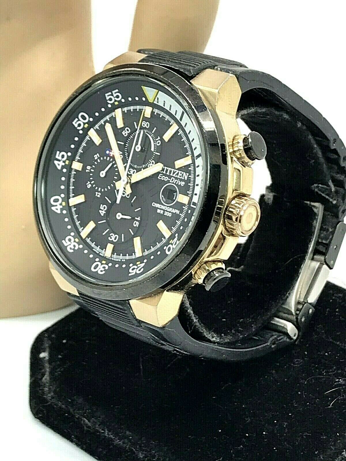 CITIZEN Eco-Drive クロノグラフ腕時計 B612-S084334 【公式通販】