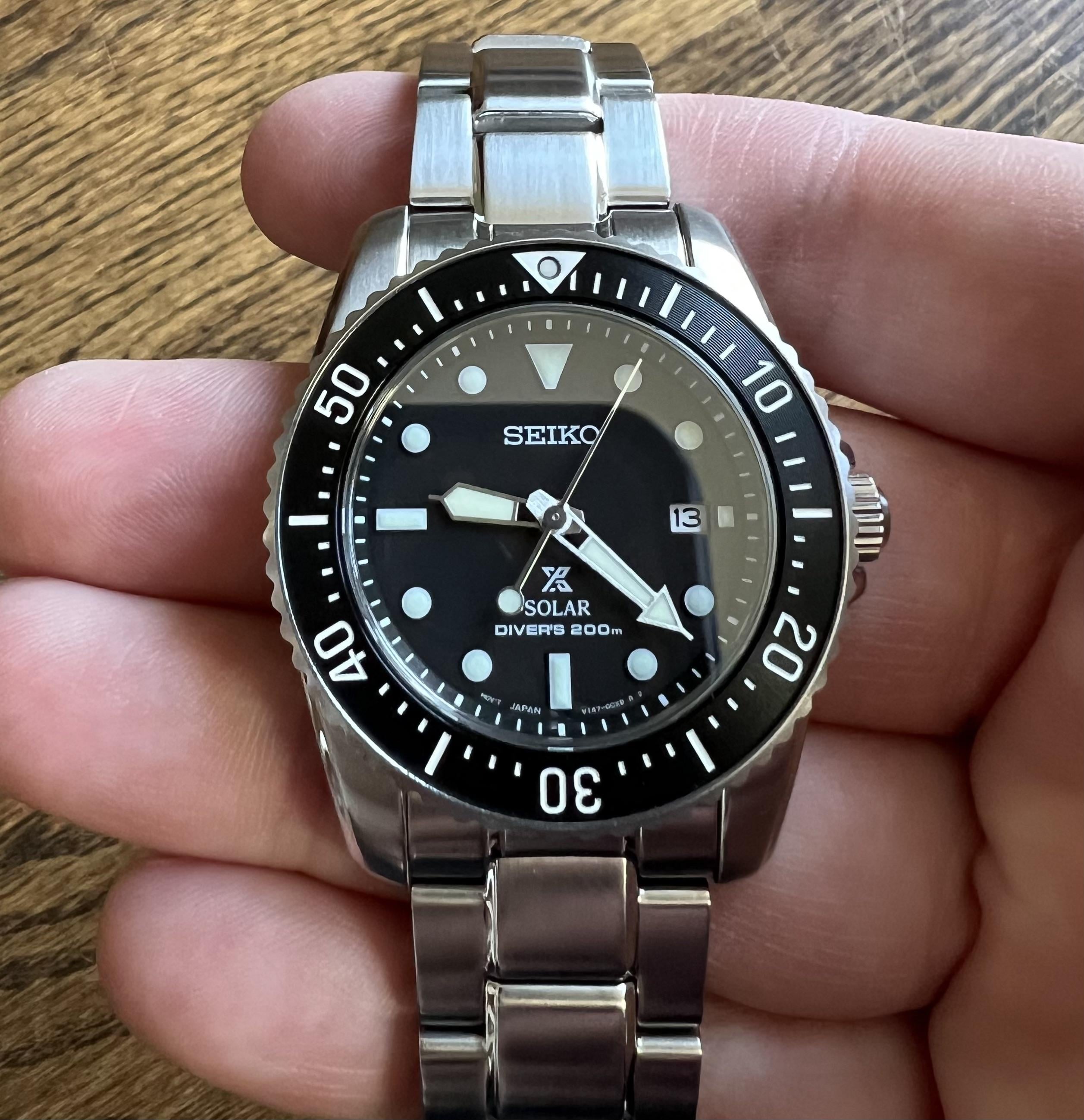 seiko solar diver's 200m price