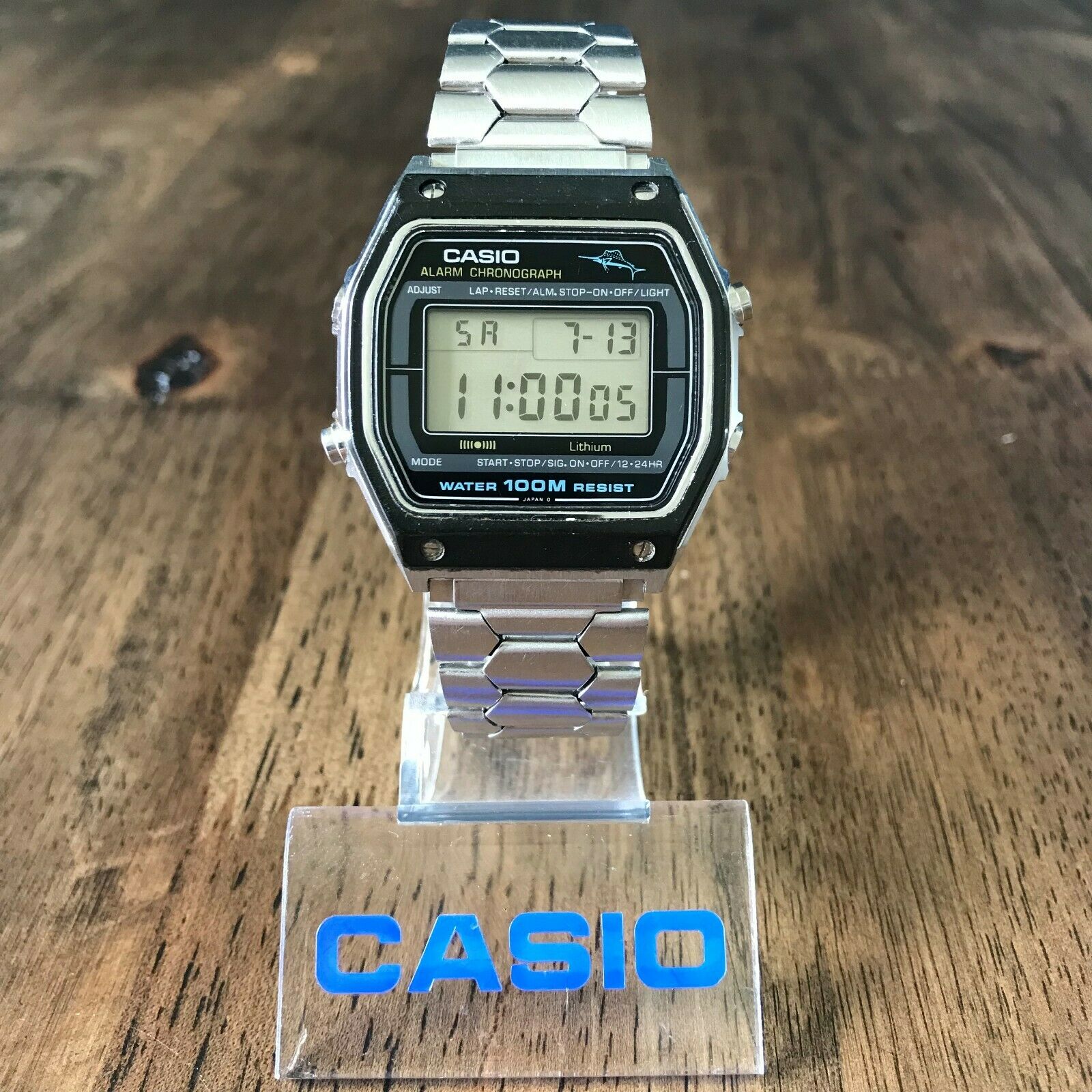 RARE Vintage 1982 Casio W-450 Marlin Digital Diver Watch Mod. 248 
