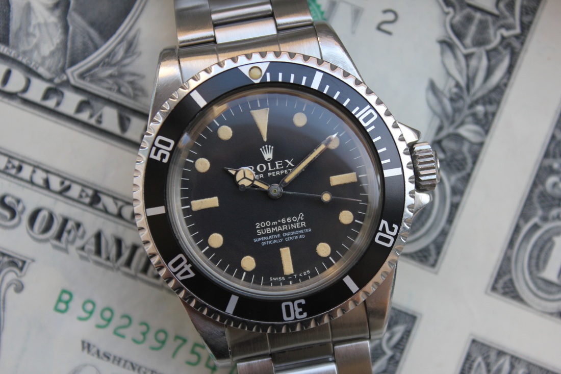 FS 1967 Rolex Submariner ref.5512 Meters First 2 Color