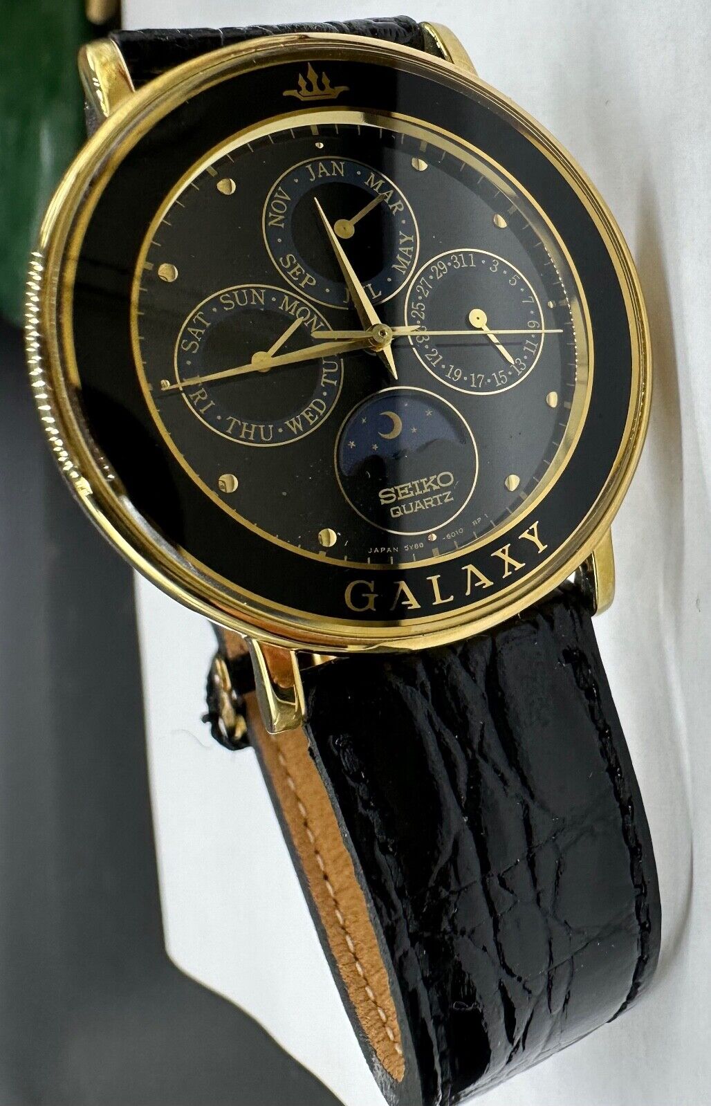 SEIKO　セイコー　ムーンフェイズ　GALAXY　5Y88-601A SEIKO セイコー ムーンフェイズ GALAXY 5Y88-601Aの通販はau PAY