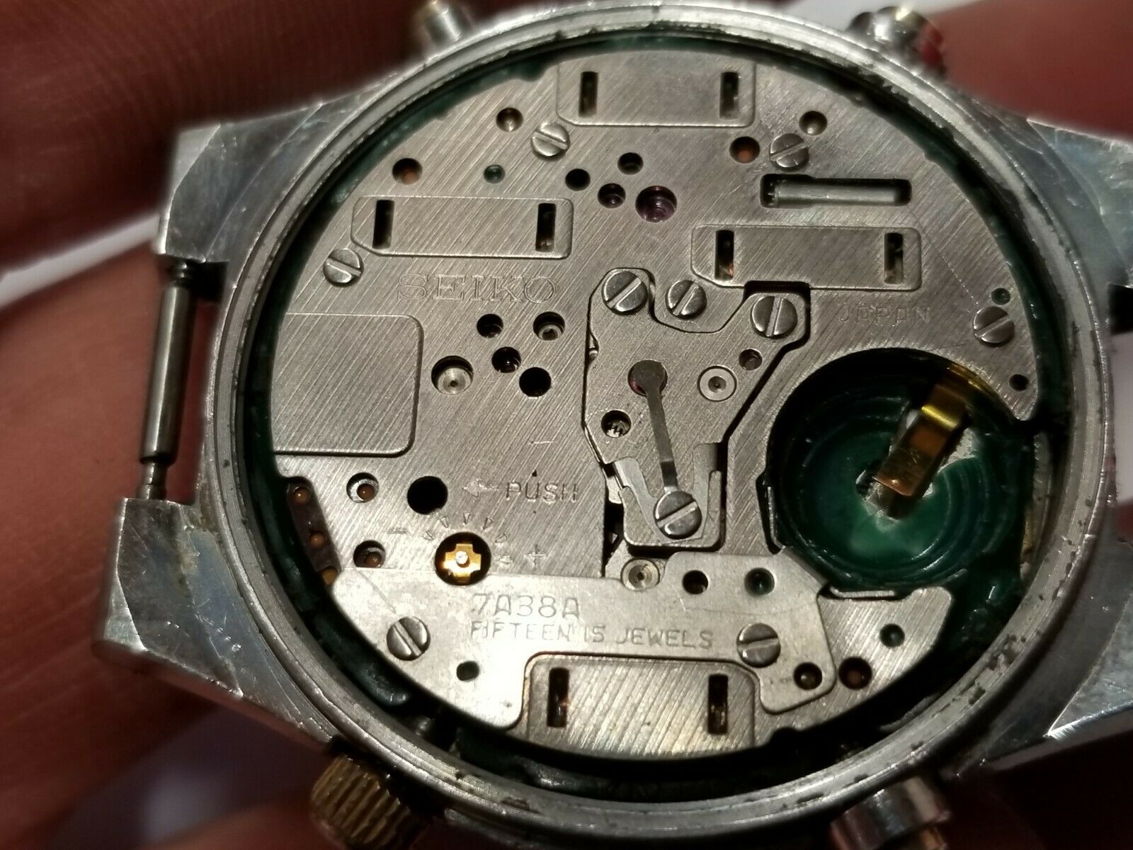 Seiko top 7a38 movement