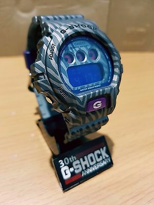 Vintage G-shock DW 6900 6600 Metallic Gray Zebra Camouflage Custom