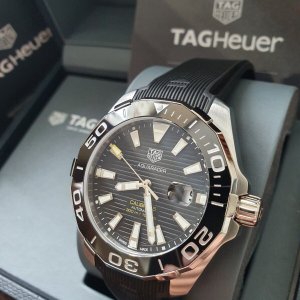 TAG Heuer Aquaracer Watch Calibre 5 Automatic Men 43 mm - WAY201A.FT6142