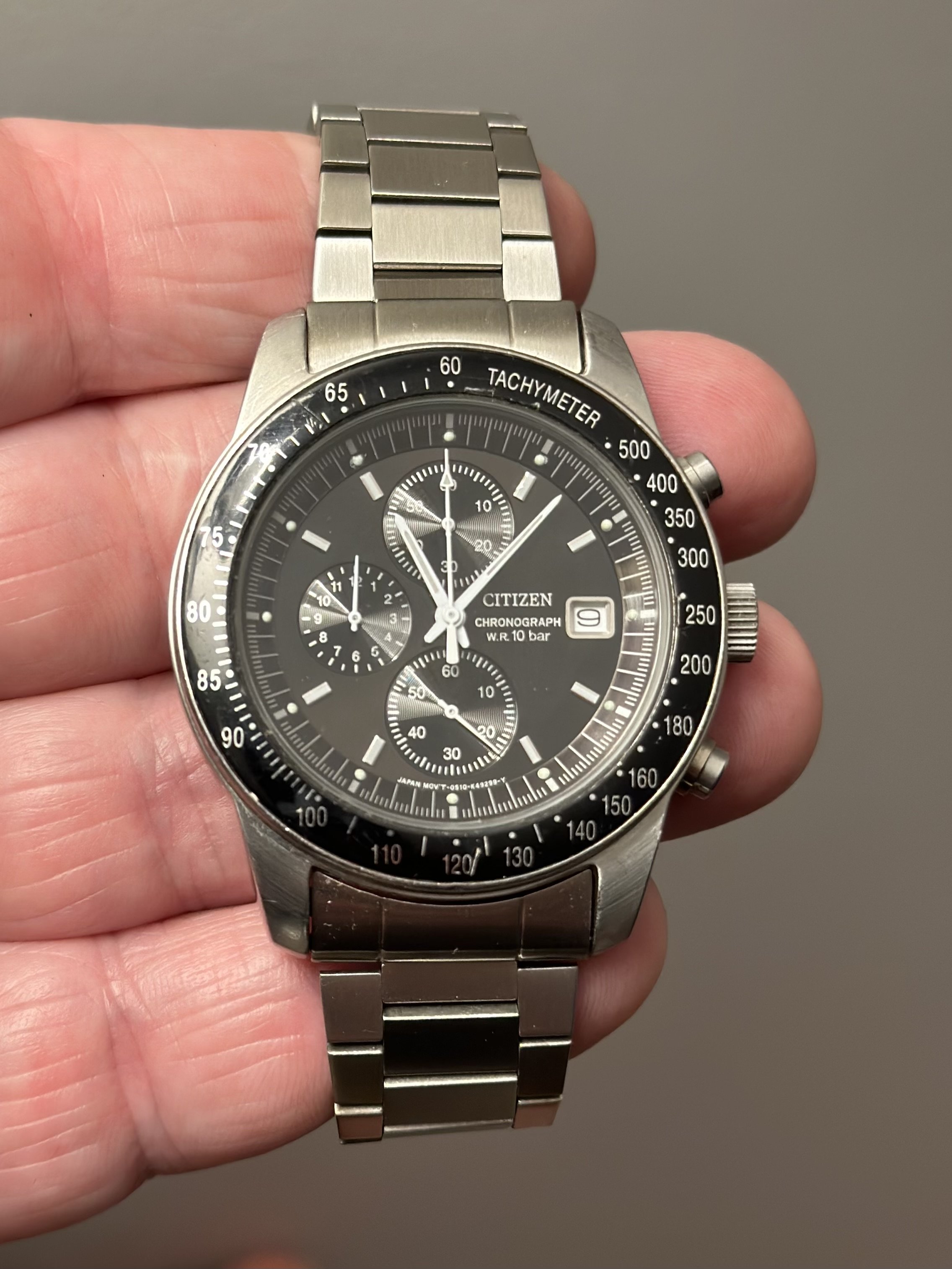 FS: [$190] Citizen Chronograph AN0880-57E “Speedmaster”, Citizen