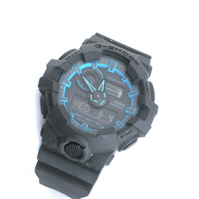 Casio G Shock Ga 700 Series Watch Ga700se 1a2 Layered Quartz Grey Blue Watch Watchcharts