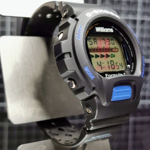 Casio G-Shock Black Blue Limited F1 FOX-FIRE Positive DW-6600 DW-6600-WILLIAMS  | WatchCharts Marketplace