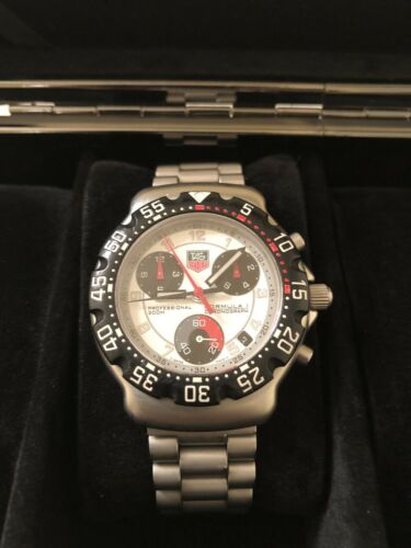 Tag Heuer Formula 1 1212 1 Chronograph 1997 2000 Quartz Men s