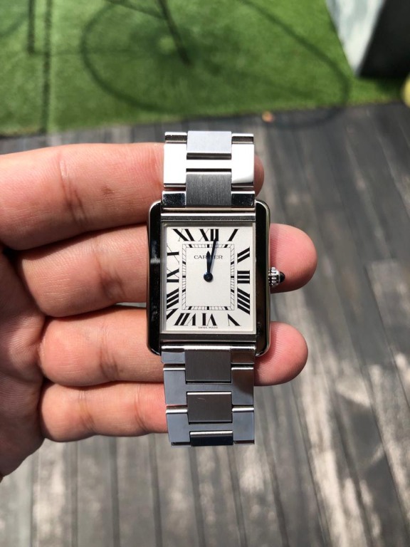 Cartier Tank Solo Large Bracelet Ref. W5200014 Quartz Mint Condition WatchCharts