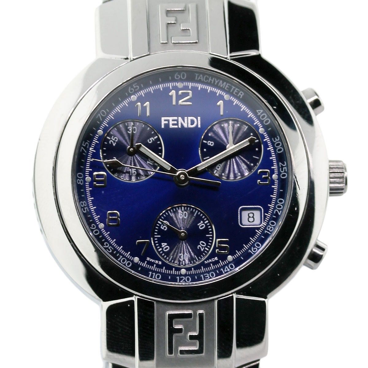 Fendi discount chronograph watch