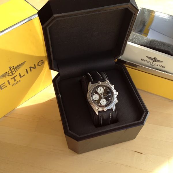 FS: Breitling Chronomat SS ref. 81950 including box and manual ...