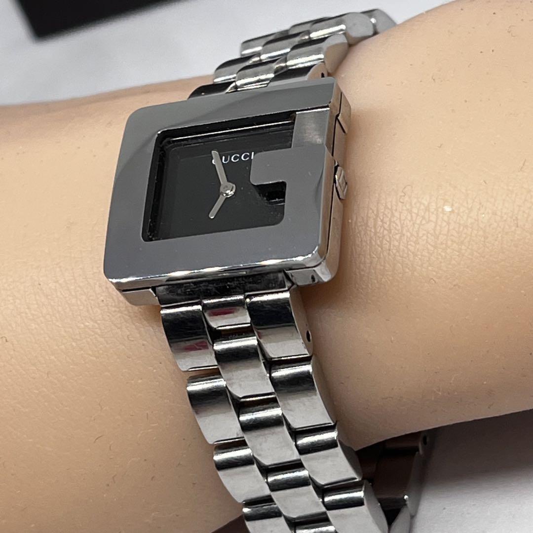 GUCCI 3600L G logo quartz black SS ladies' watch | WatchCharts Marketplace