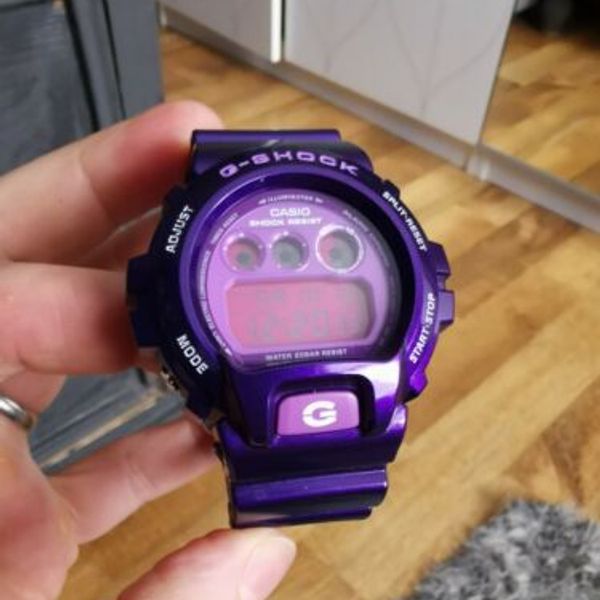 G SHOCK dw 6900 cc6 crazy colours purple rare limited casio