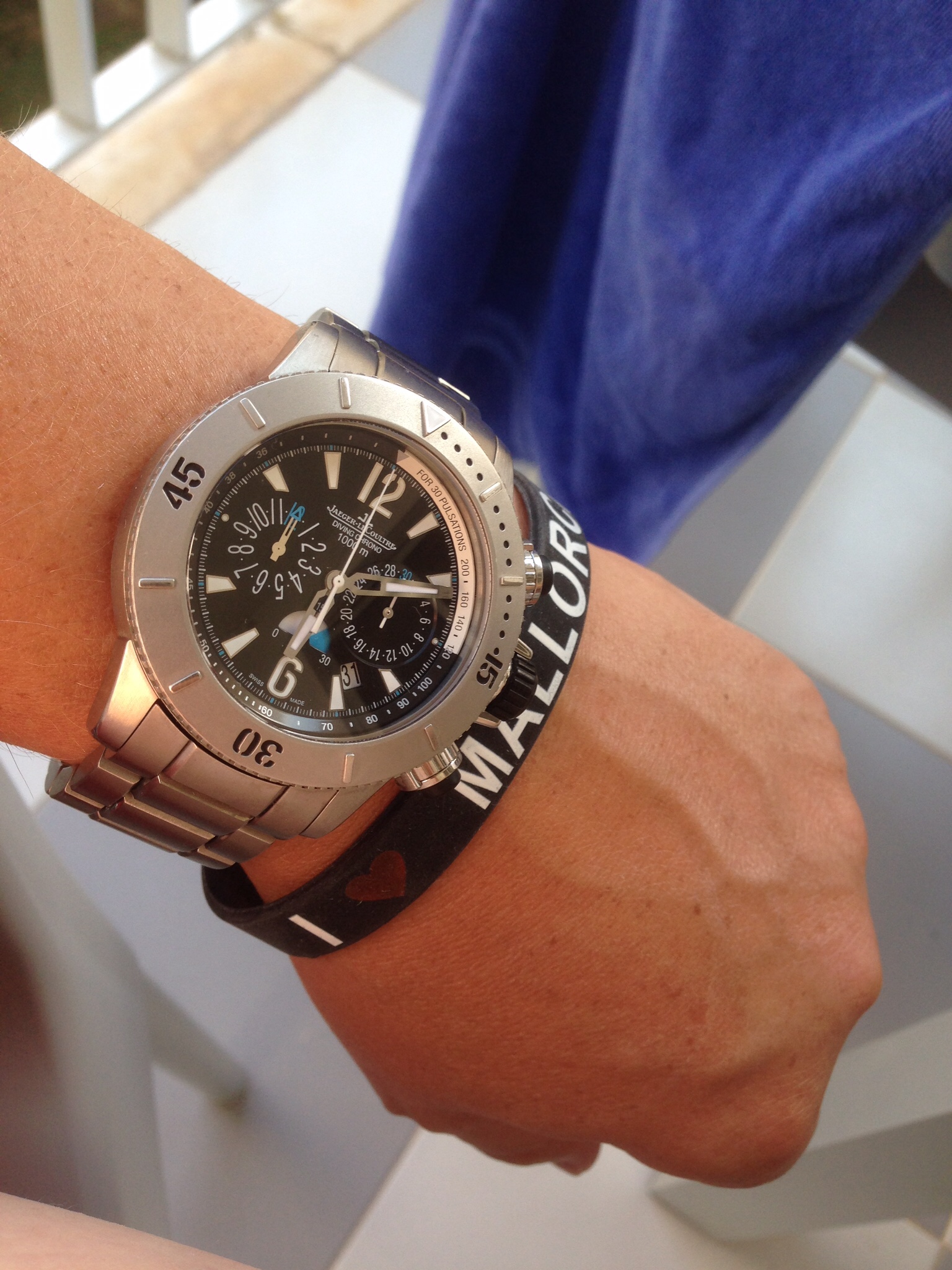jaeger lecoultre diving chronograph