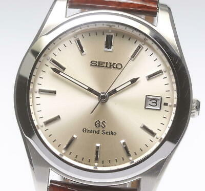 SEIKO GRAND SEIKO Date 8N65-8000 Silver Dial Quartz Men's