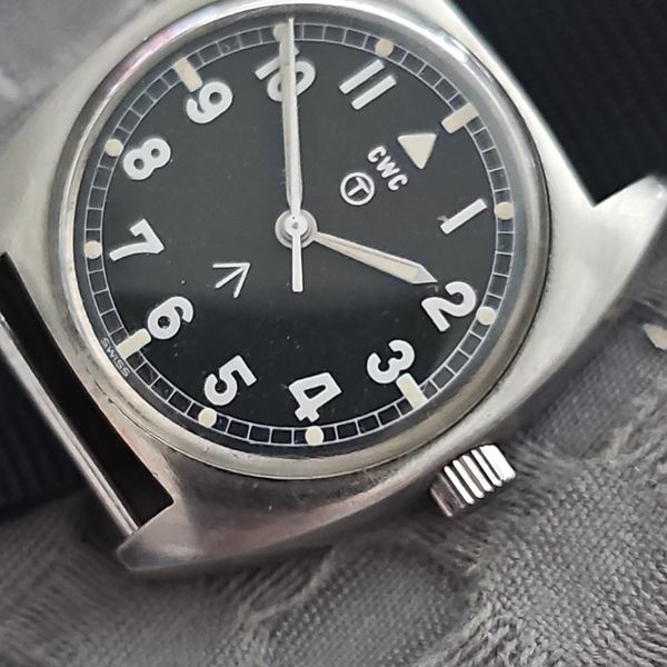 Cwc W10 Crown CWC W10 BRITISH MILITARY MOD ISSUE VINTAGE 1970â s MANUAL WIND ...