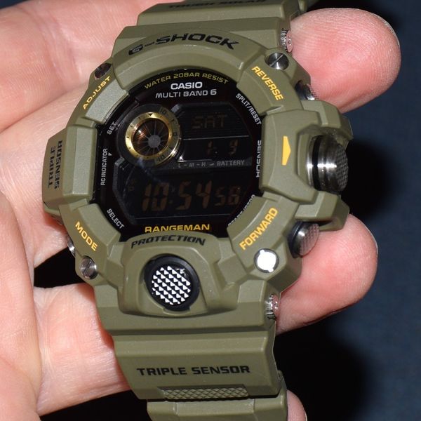 CASIO G-SHOCK RANGEMAN 3410 GW-9400 WATCH GREEN | WatchCharts Marketplace