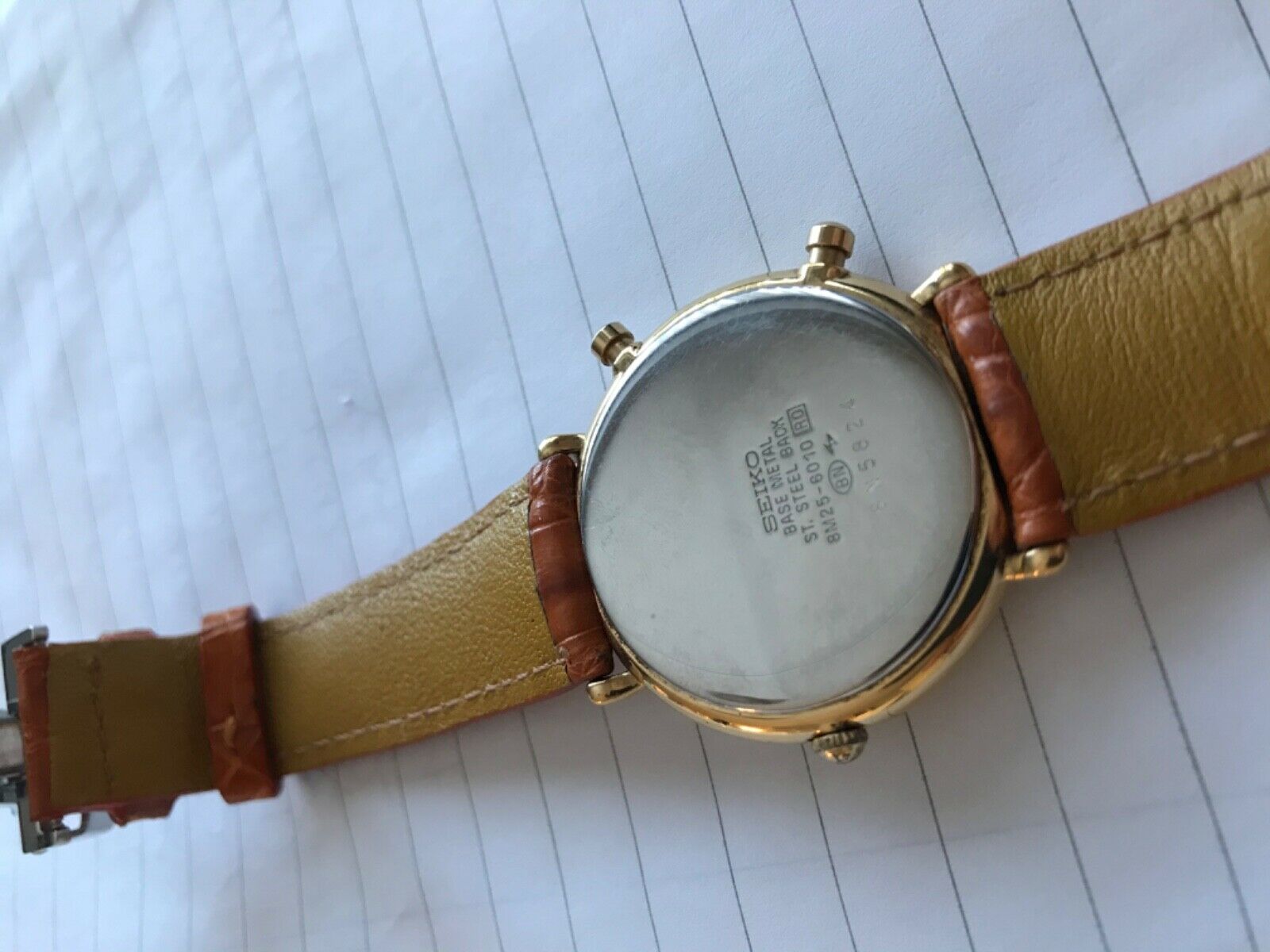 Seiko 8M25-6010 | WatchCharts Marketplace