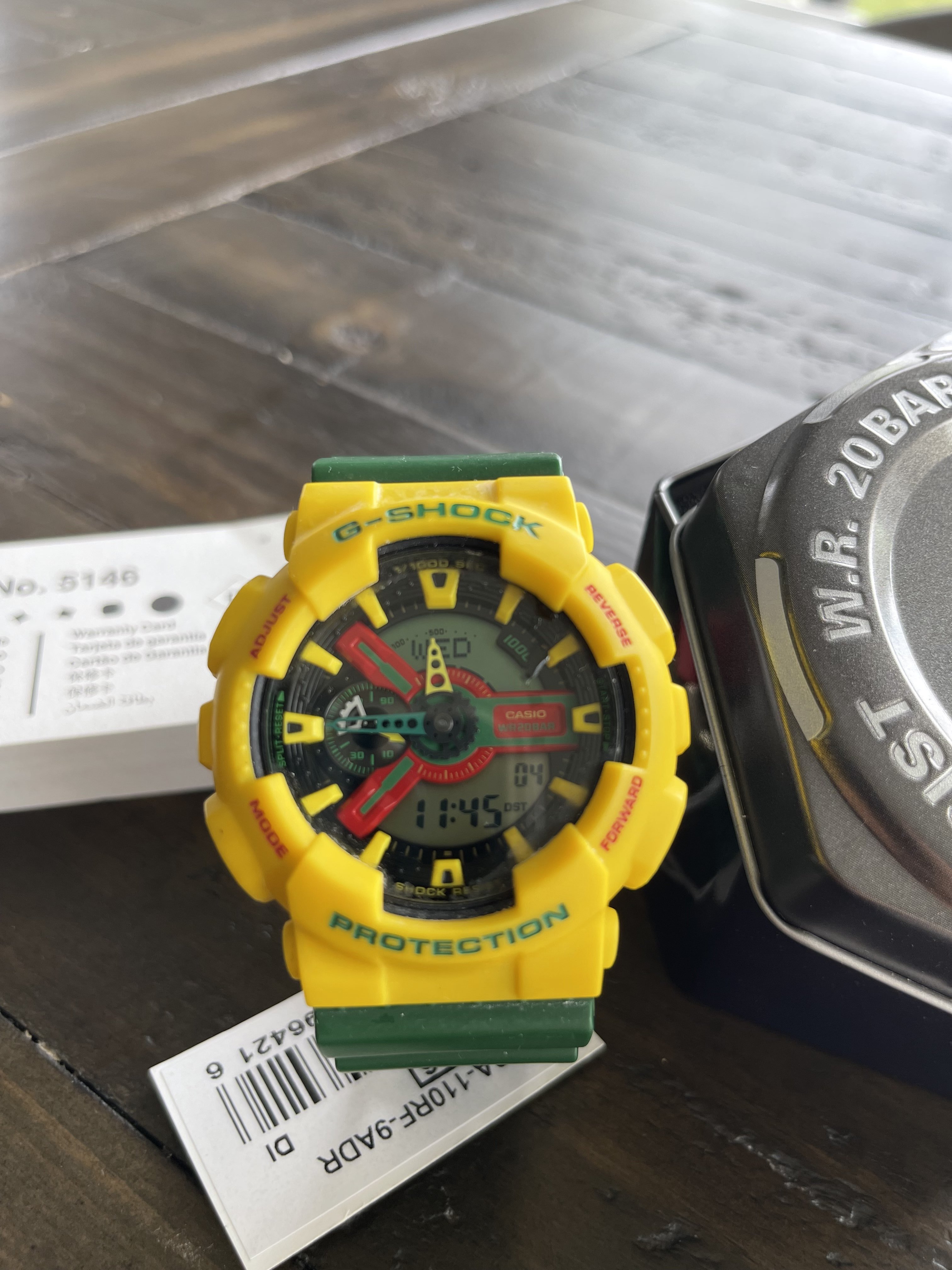 G shock cheap rastafarian price