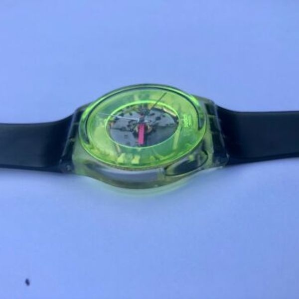Swatch Watch 1985 Techno Sphere GK101: Translucent Green +