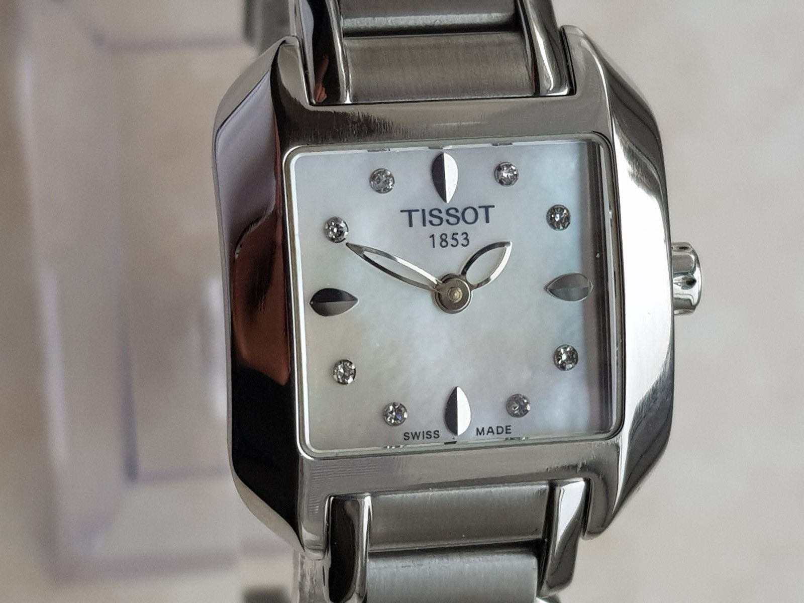 Tissot T Wawe Diamonds Ladies Wristwatch Watch L750 850 WatchCharts