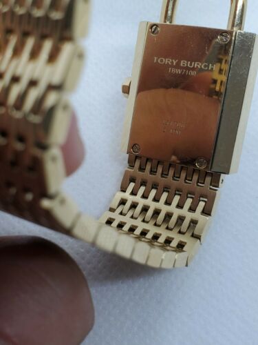 Tory Burch TBW7100 Gold Tone Surrey Padlock women's watch