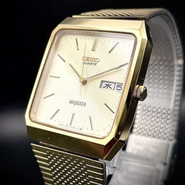 アクセサリー ✨SEIKO✨セイコー✨9063-5020✨ゴールド文字盤
