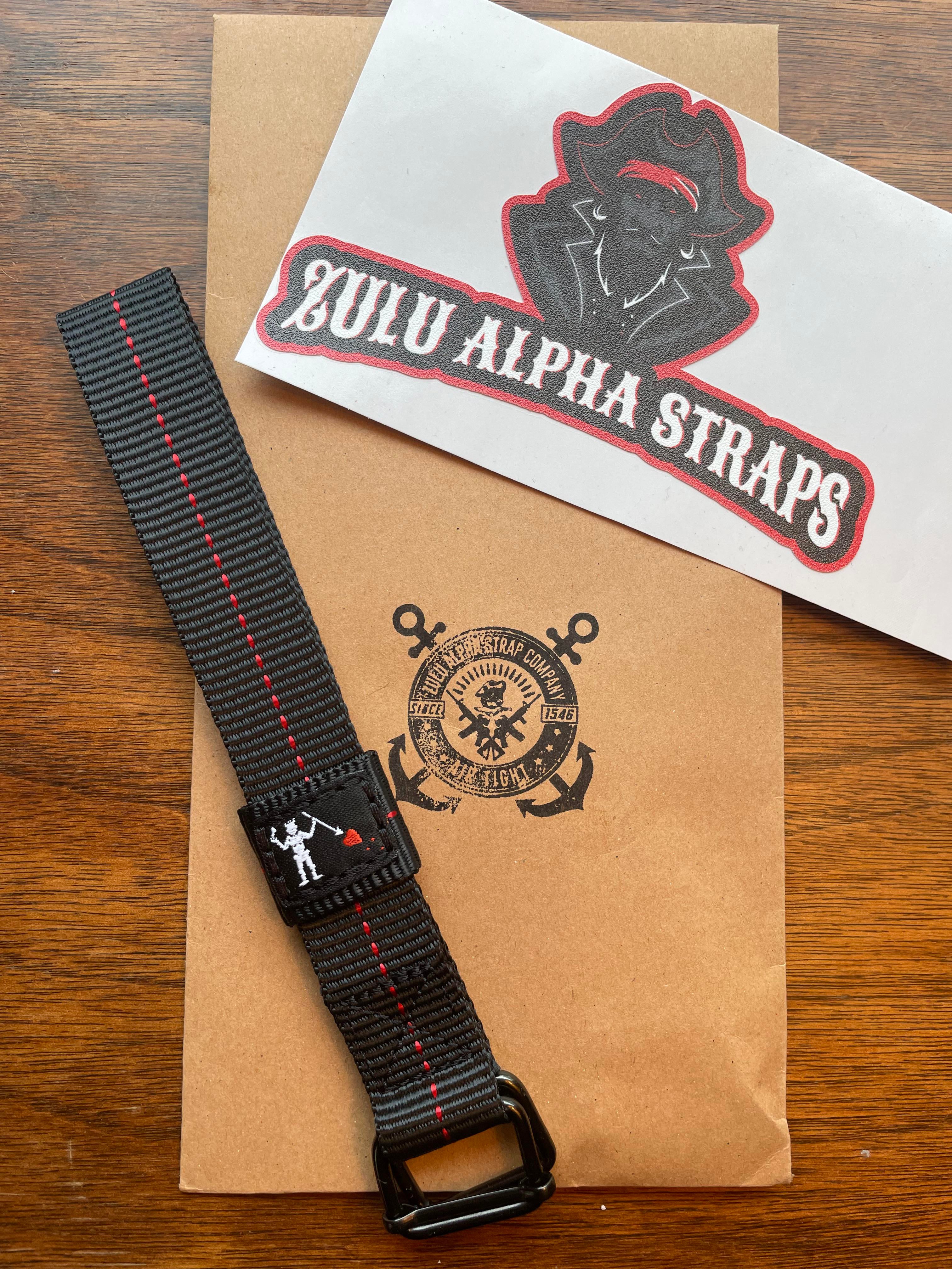 WTS] Zulu Alpha Straps Blackbeard 22mm | WatchCharts