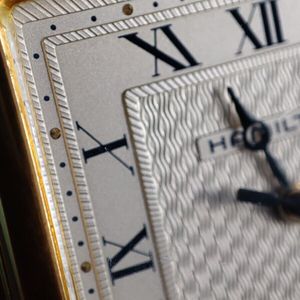 HAMILTON 6212 Striking Dial Original Strap Dress Men's Vintage