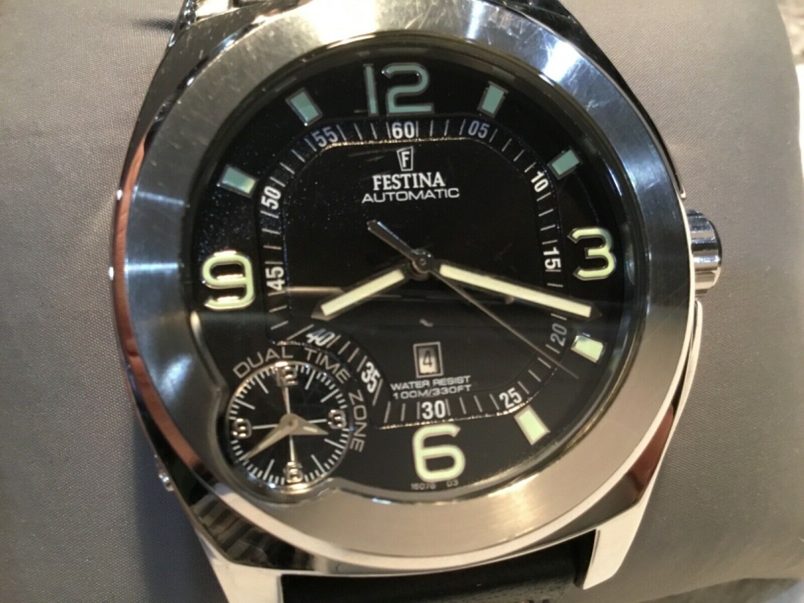Festina 16079 Dual Time Automatic Watch | WatchCharts