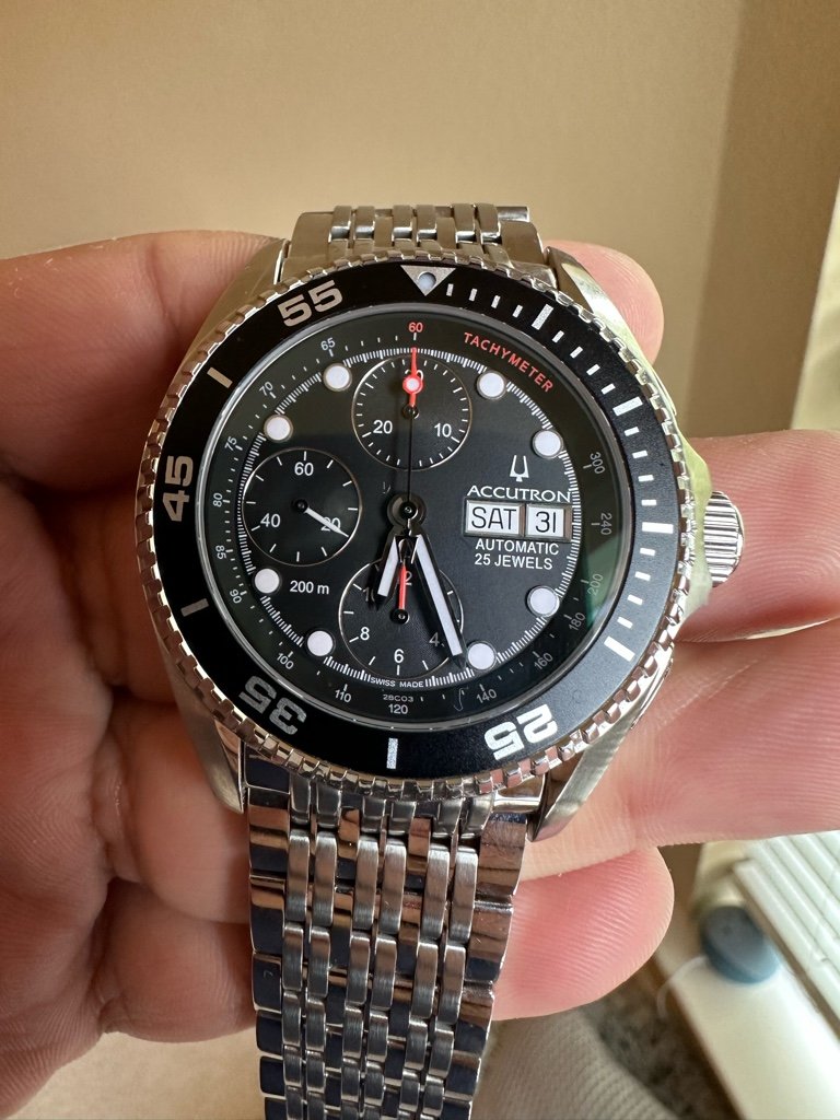 Rare! Bulova Accutron Chronograph C852441 | WatchCharts Marketplace