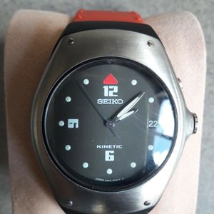 Uni Sex Seiko Kinetic AGS 5M42-0E40 Good Condition ( from Japan  