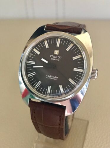 VINTAGE TISSOT SEASTAR 17 JEWELS HAND WINDING GENT S WATCH