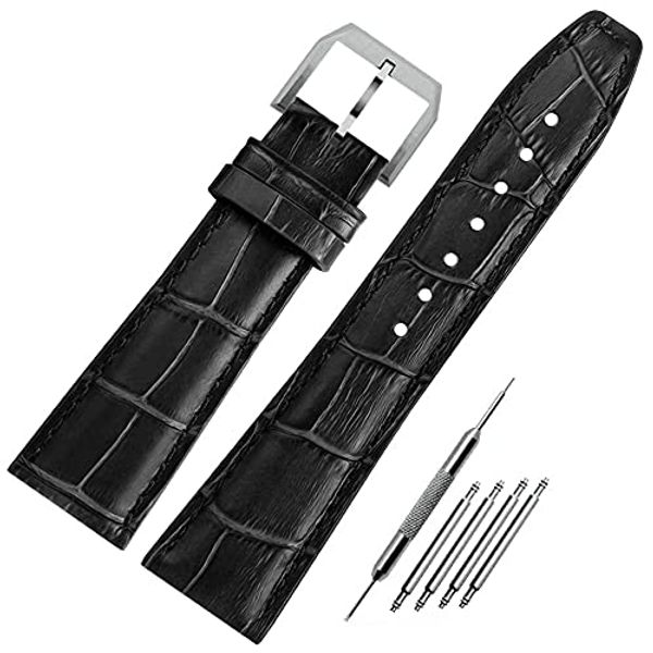 HEYOZURY Watch Belt IWC Watch Band Leather IWC Belt Leather Original D Buckle IWC Portugieser