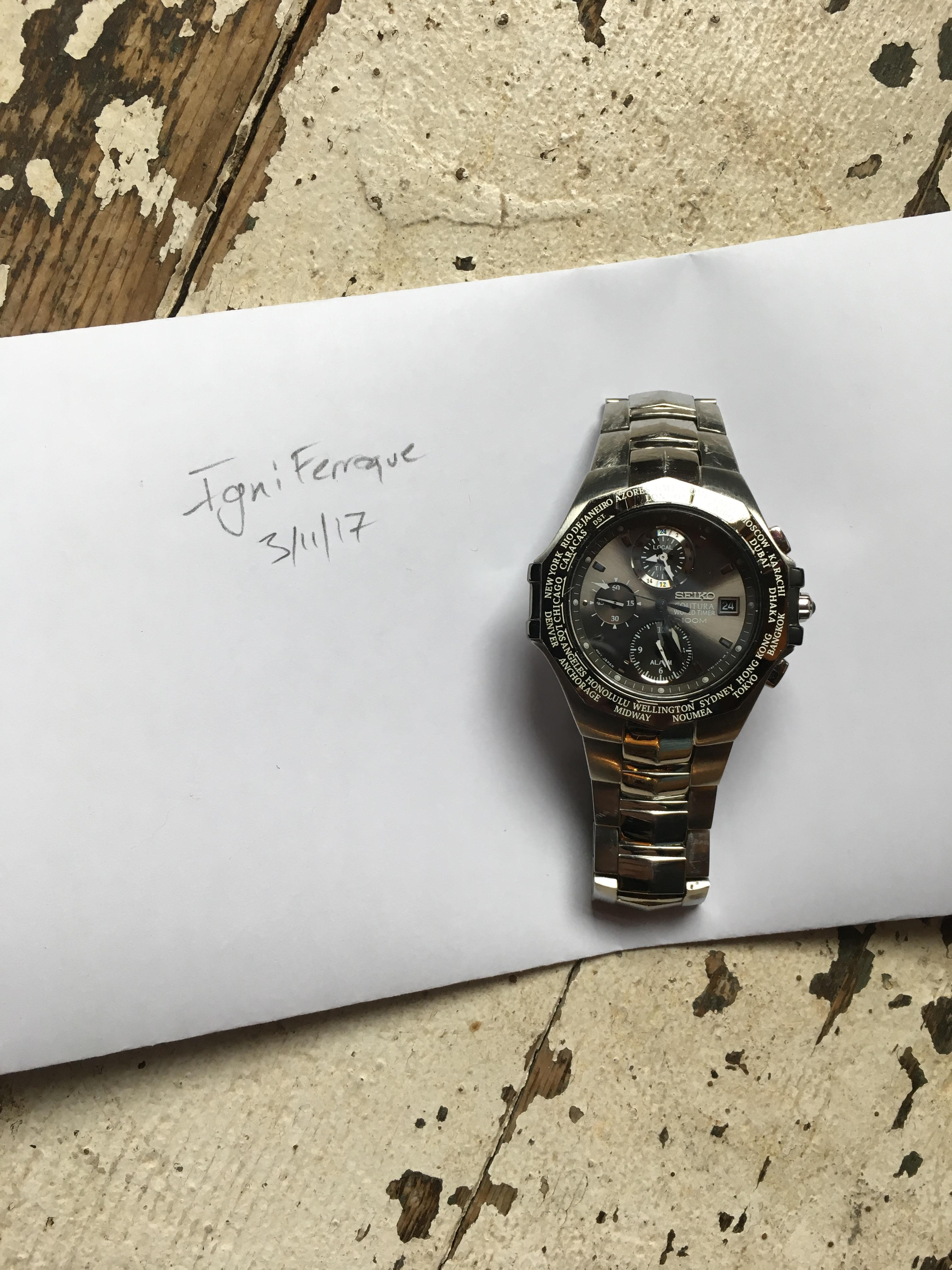 WTS] Seiko 5T82-0AA0 World Timer/Alarm | WatchCharts Marketplace