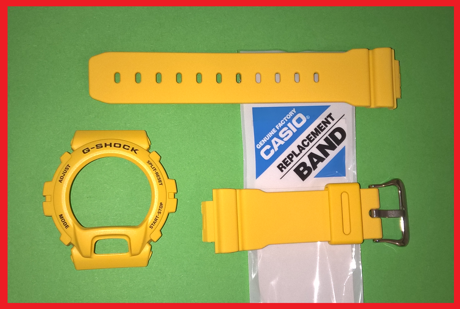 Oem Casio G Shock Matt Yellow Gw 6900a 9 G Gls Glx 6900 Bezel Shell Strap Band Watchcharts