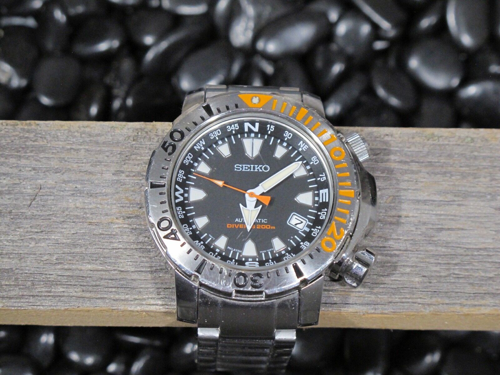 Seiko Automatic Scuba Diver s 200m 7S35 00F0. Land Monster Men s