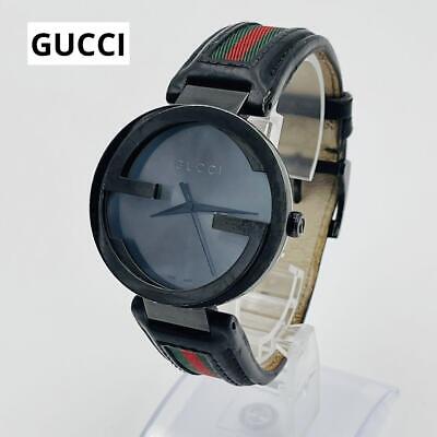 GUCCI腕時計　　YA133208/133.2 GP Gucci 133.2 Watch Men's Quartz Dial Made Round Swiss Black