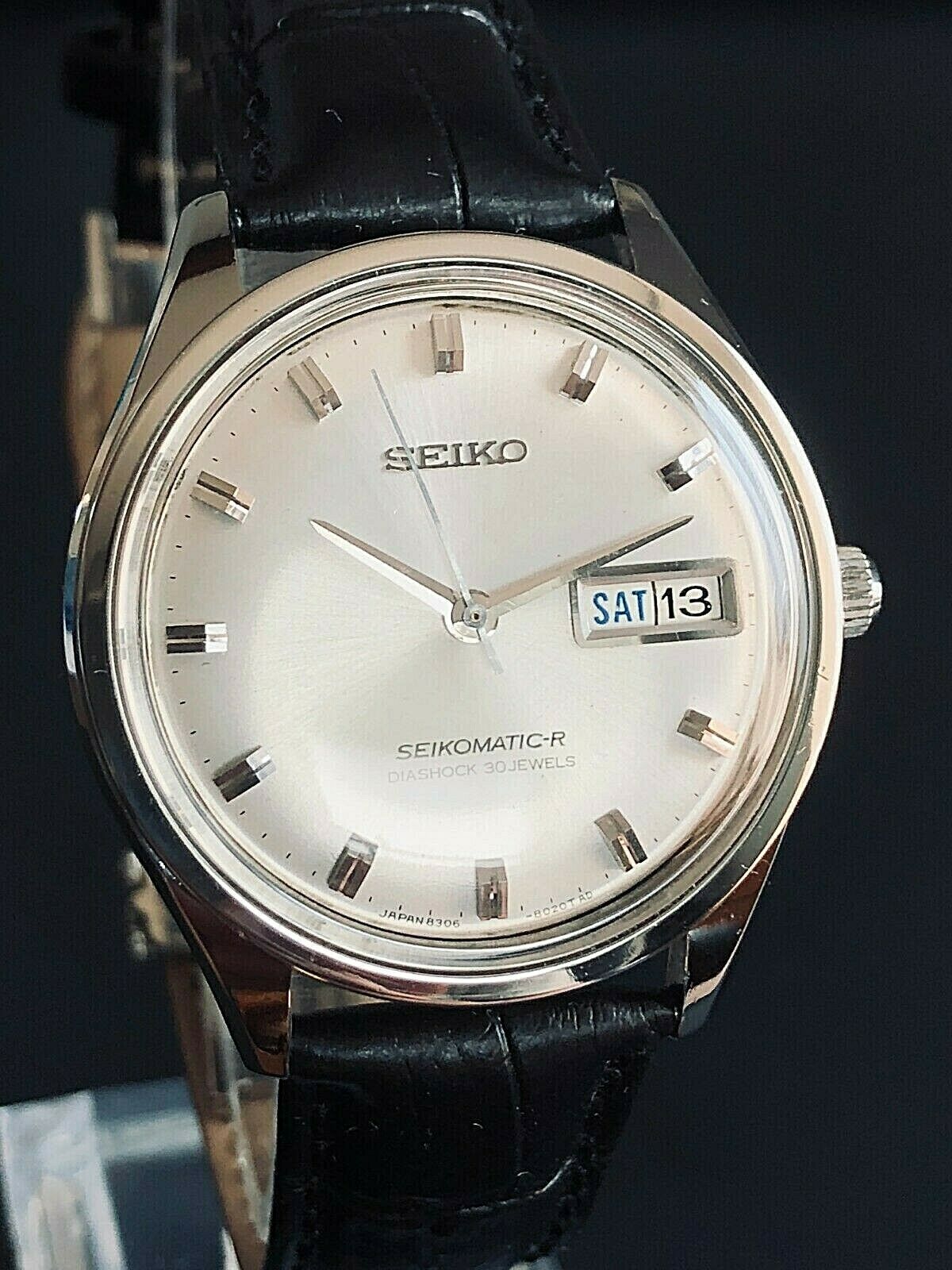 VERY NICE VINTAGE 1966 SEIKO SEIKOMATIC-R 8306-8001 AUTOMATIC 30J. |  WatchCharts
