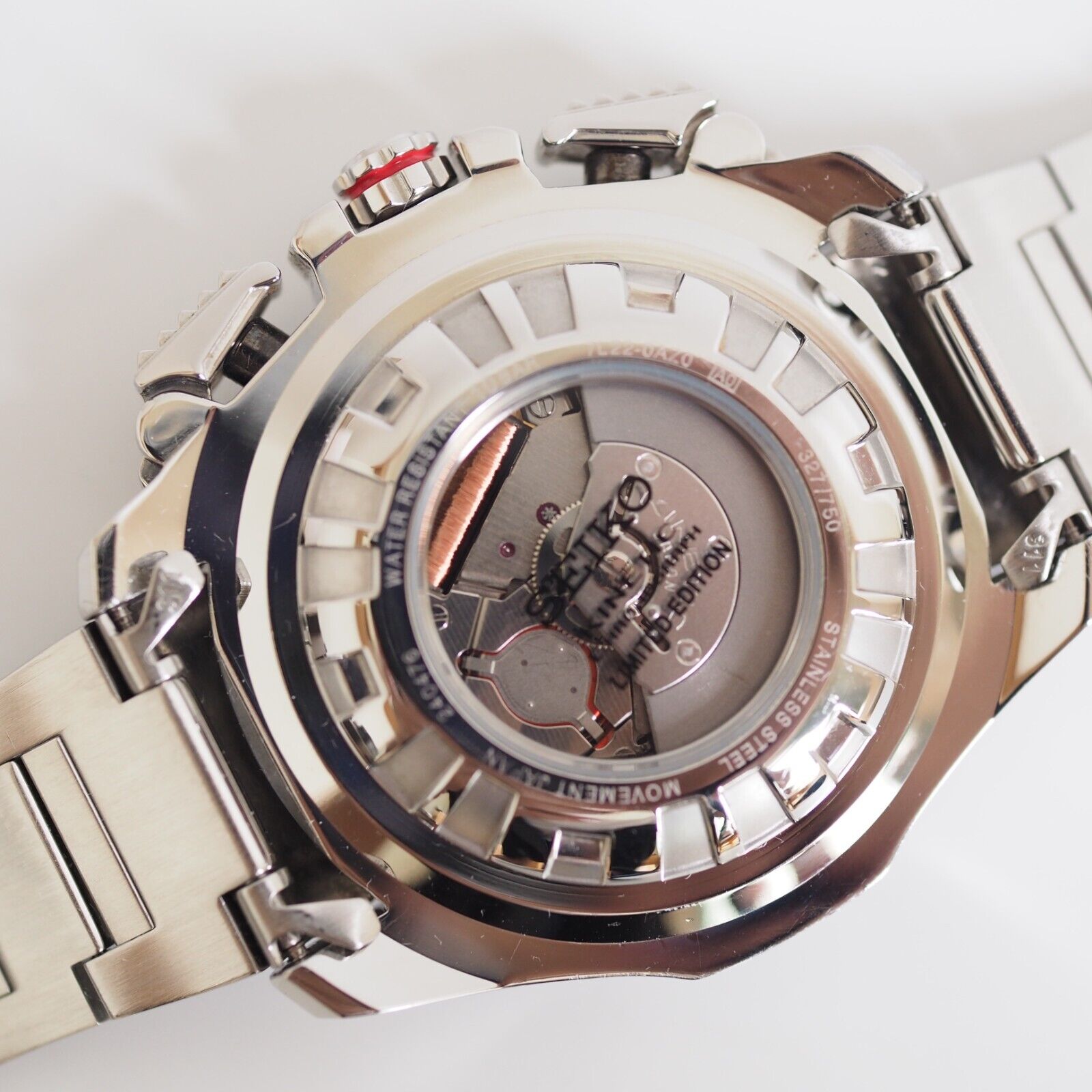 SEIKO KINETIC SNL067 7L22-0AZ0 Chronograph Limited 750 Used Video